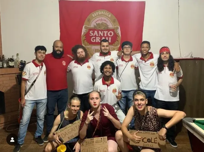 Retorno das festas e churrasco de ex-alunos na Santo Grau em 2022